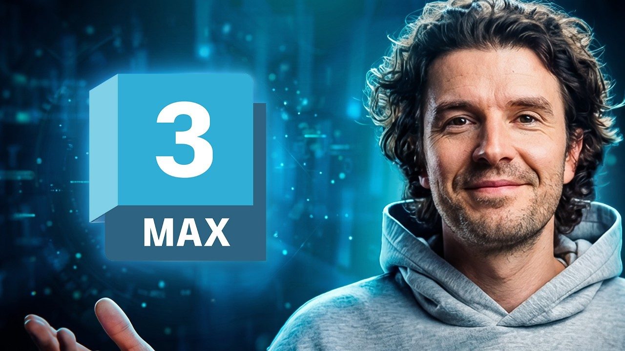 Still from Jake Denham's video about rebuilding 3ds Max on Blender