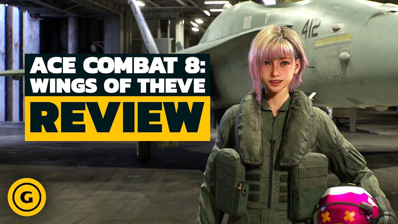 Still from GameSpot's Ace Combat 8 video review