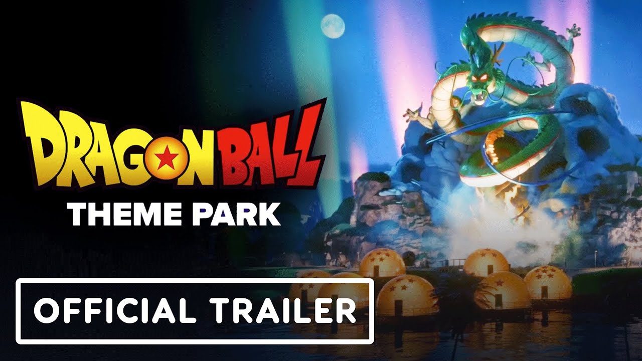 Still from the official Dragon Ball theme park trailer