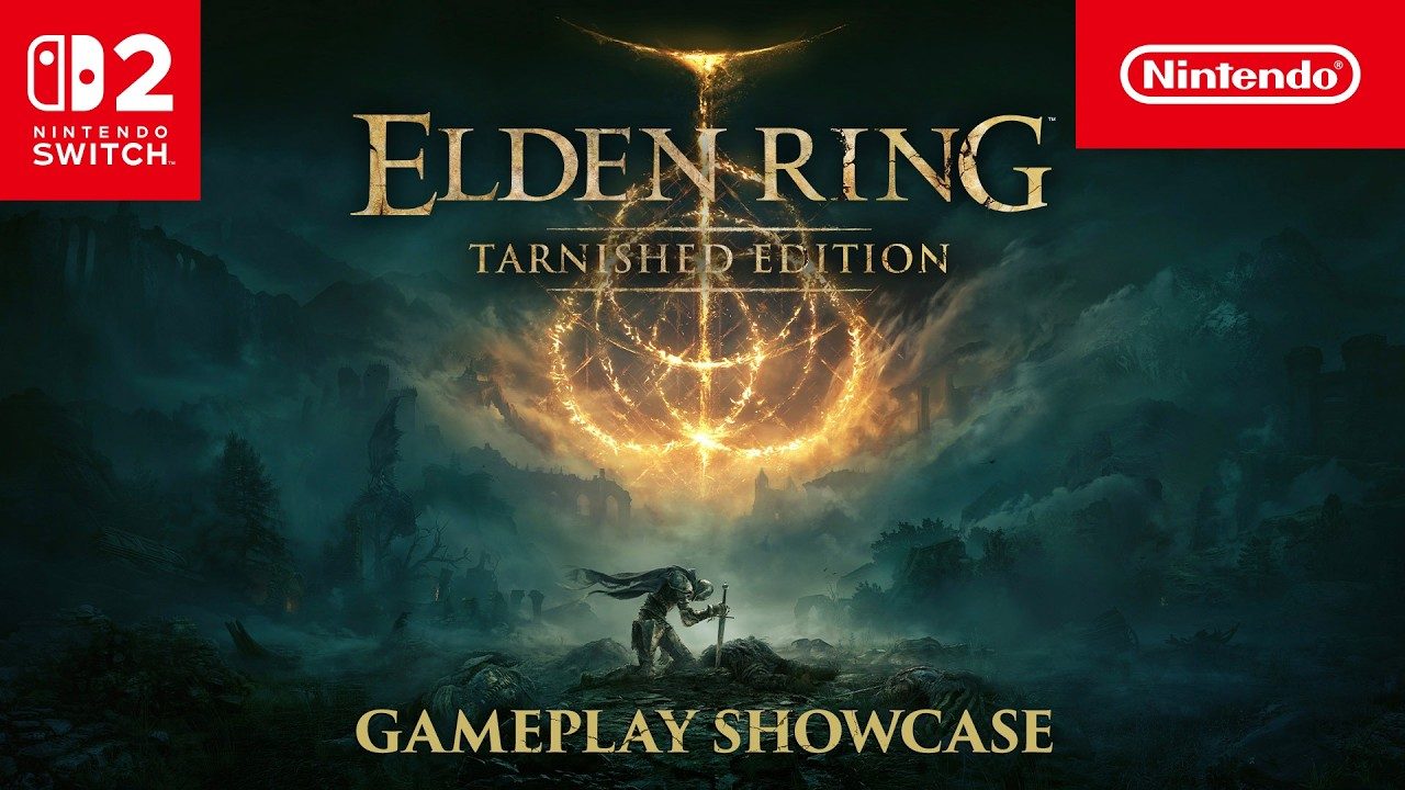 Still from Bandai Namco's Switch 2 gameplay showcase for Elden Ring: Tarnished Edition