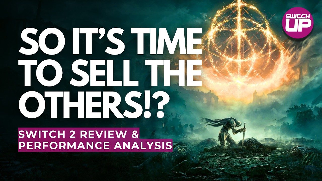 Still from a Switch 2 review and performance analysis of Elden Ring: Tarnished Edition