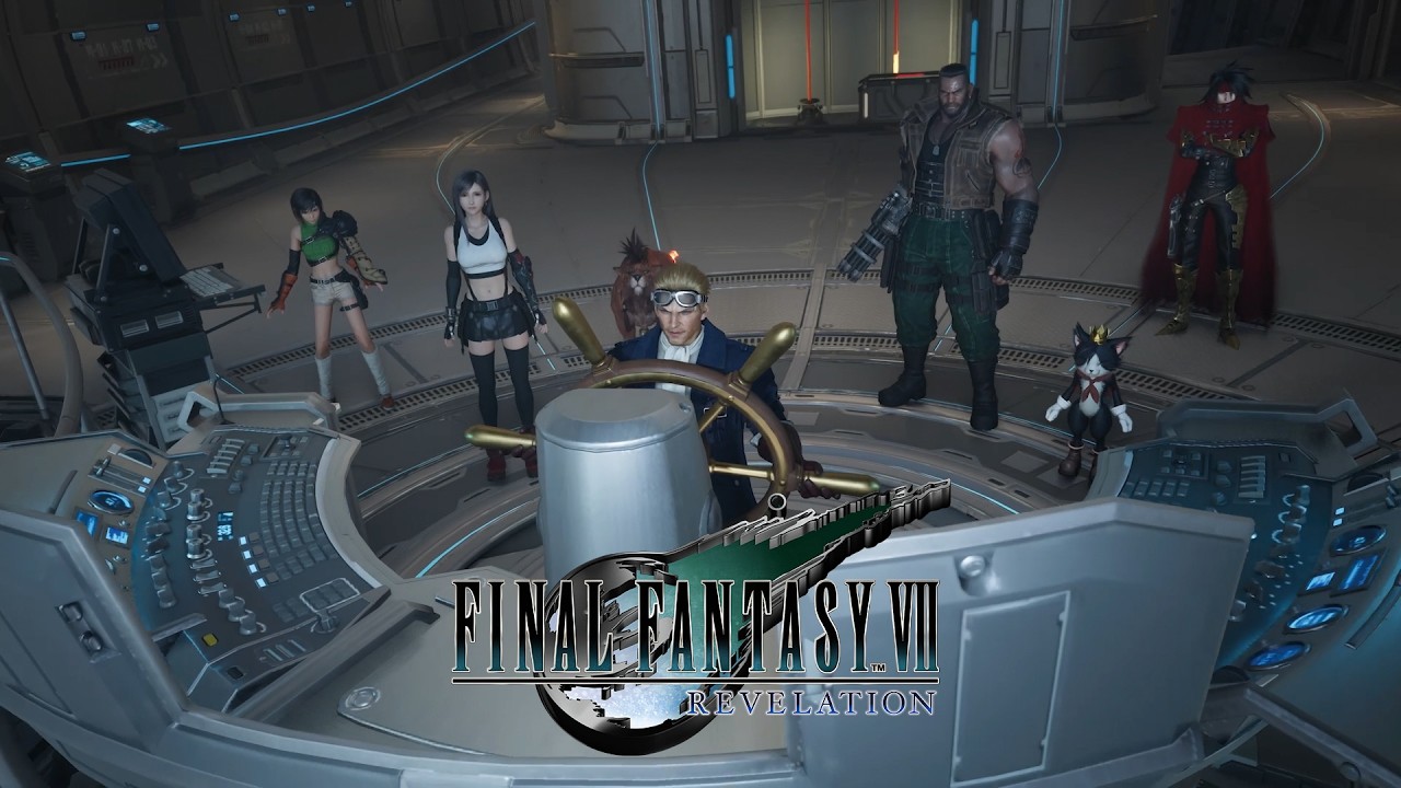 Still from the Final Fantasy VII Revelation Planet's Crisis trailer