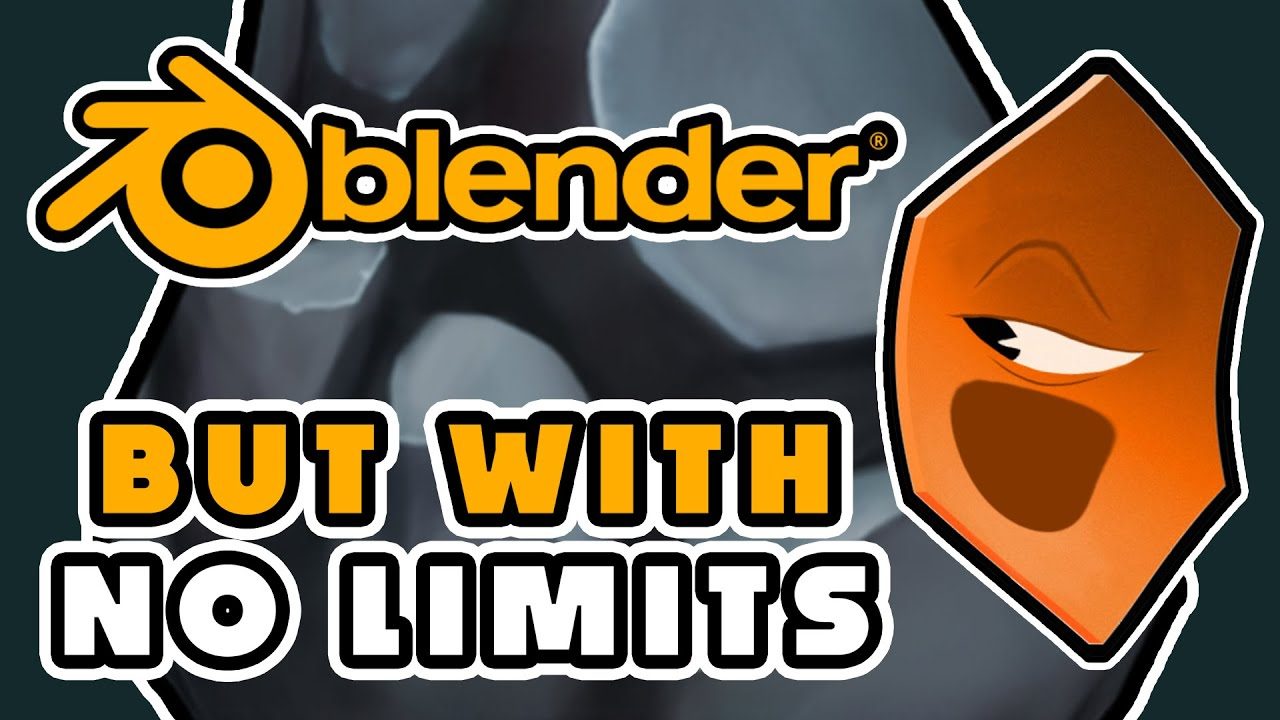 Still from a tutorial on Blender's Quick Edit texture projection