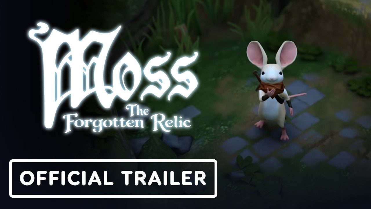 Still from the Moss: The Forgotten Relic launch trailer