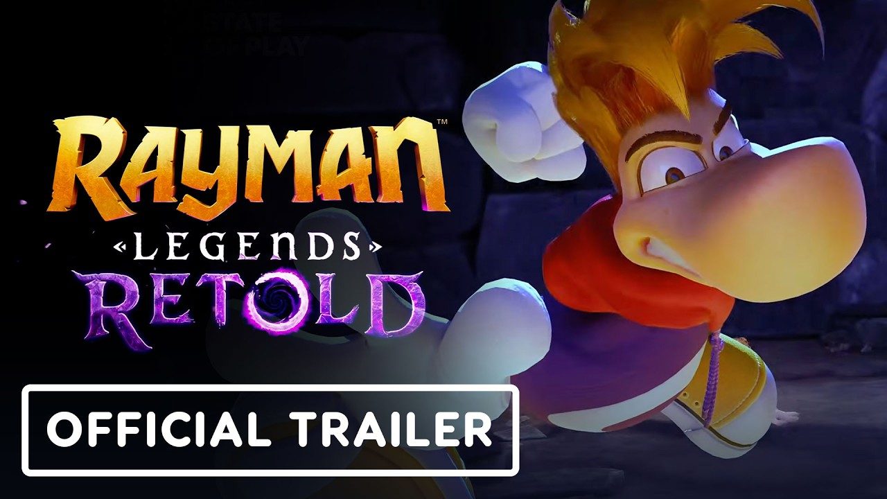 Still from Ubisoft's Rayman Legends Retold reveal trailer