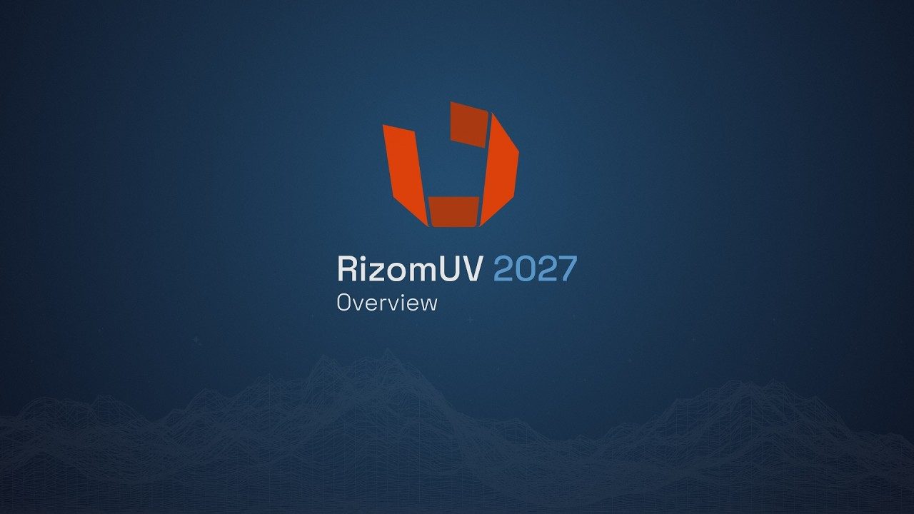 RizomUV 2027: headless mode, Python by default — 3D on Backdrop