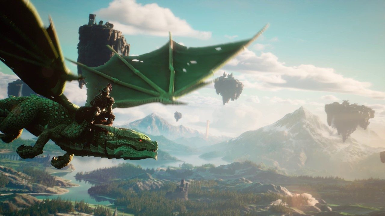 Still from the RuneScape 4th MMO teaser trailer